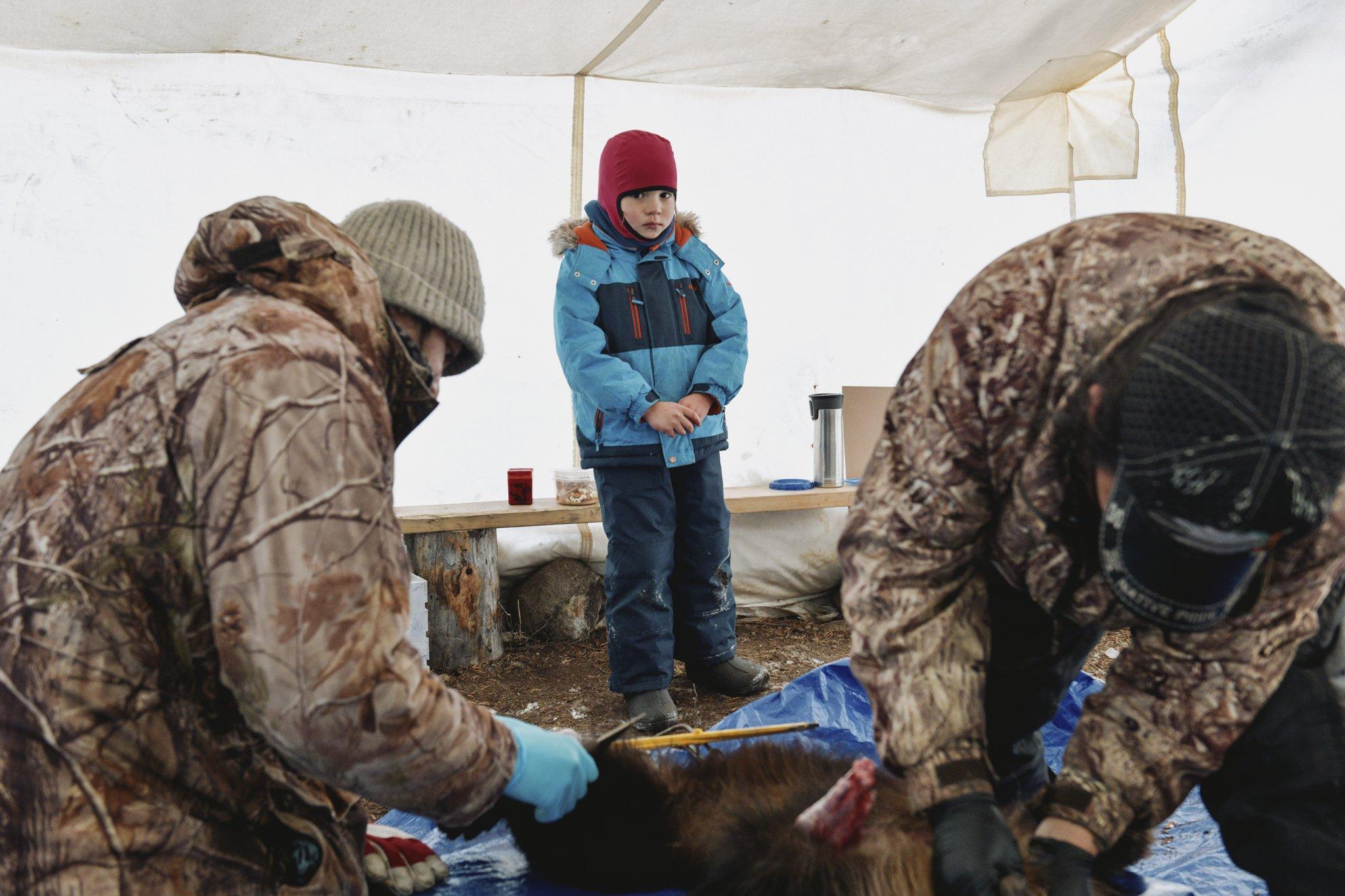 The Last Trappers - National Geographic - Philip “Peppie” Beaulieu and Donovan Boucher...