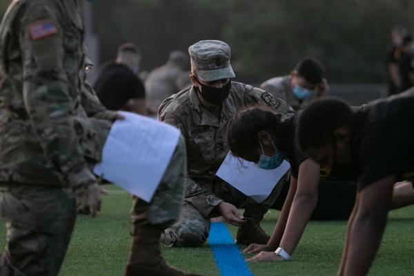 Army ROTC - The ROTC program conducts their first APFT or Army...