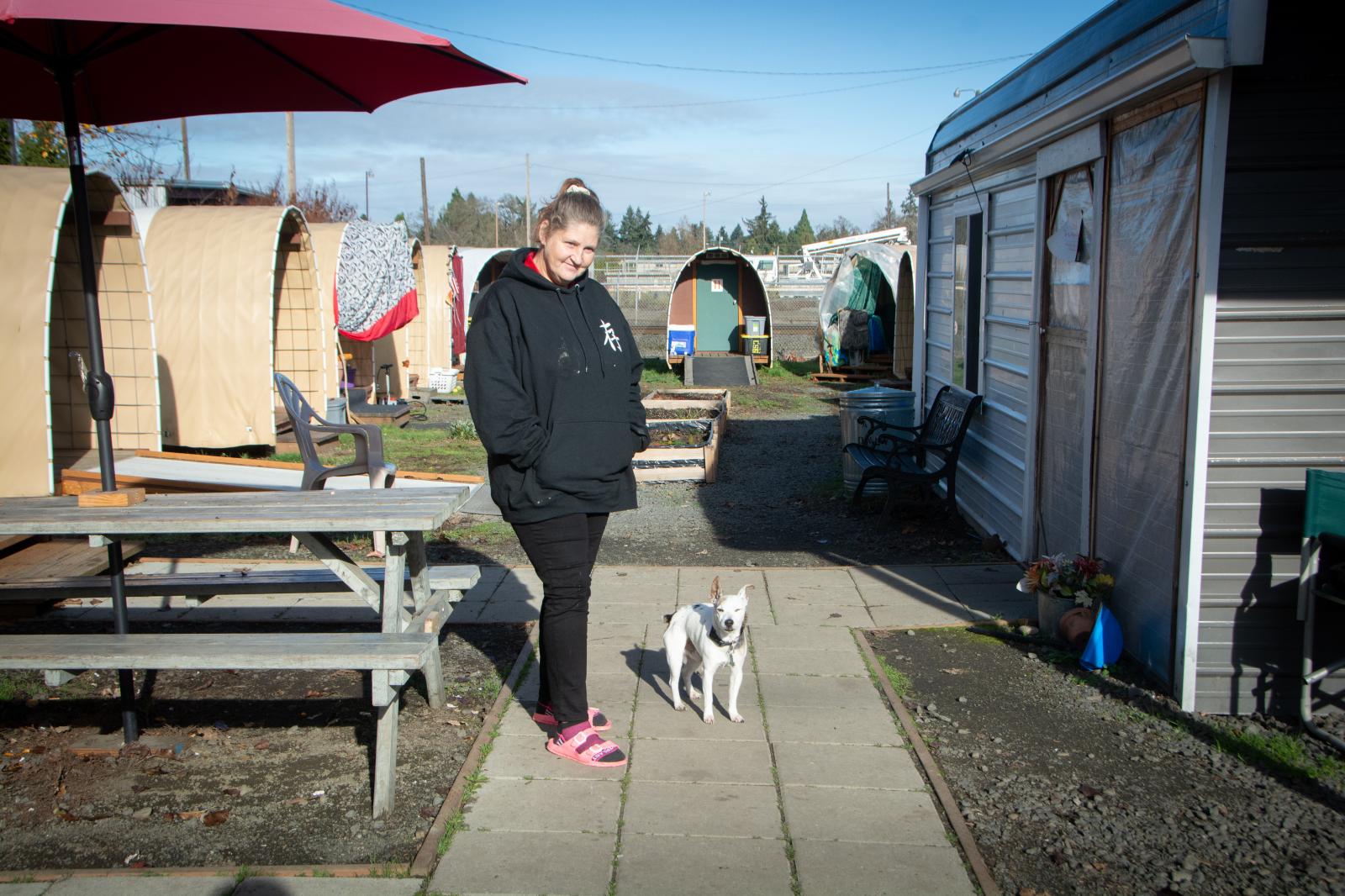 Stacie, Resident at a Community Supported Shelters Safe Spot Community, November 2020