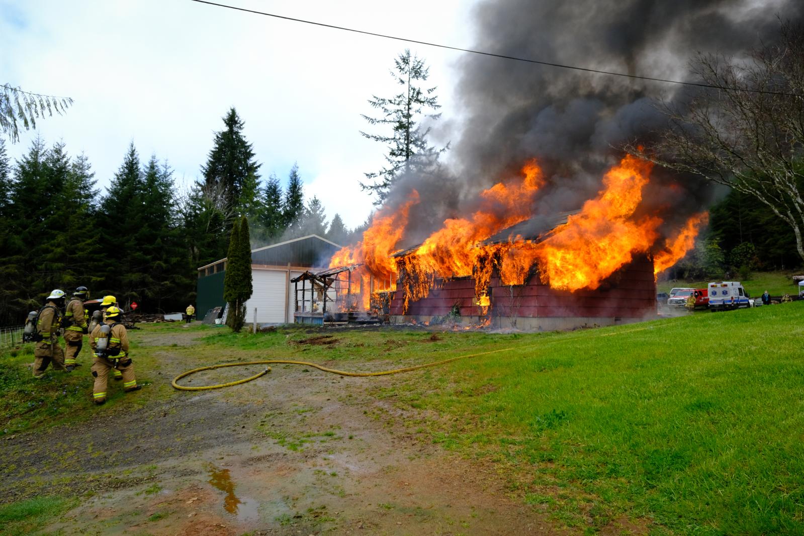 House Fire Training, March 2021