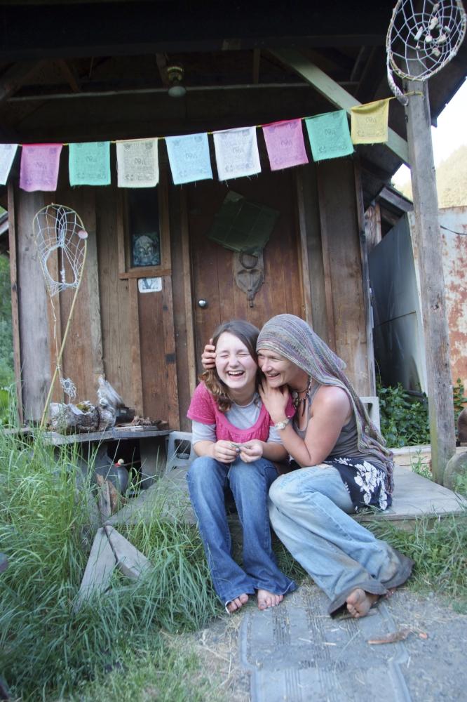 Mother & Daughter, Alpha Farm