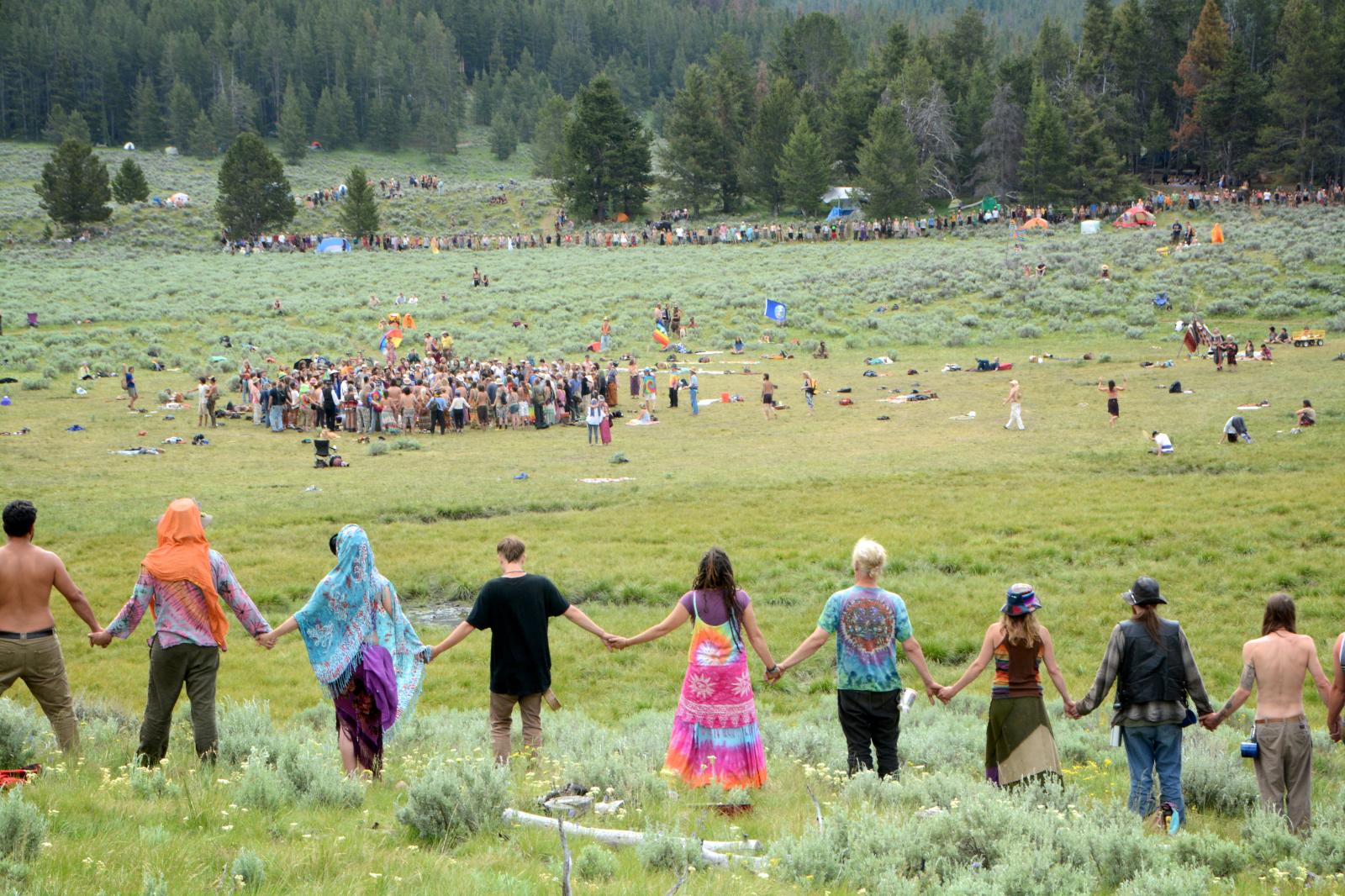 Prayer for Peace, Rainbow Gathering