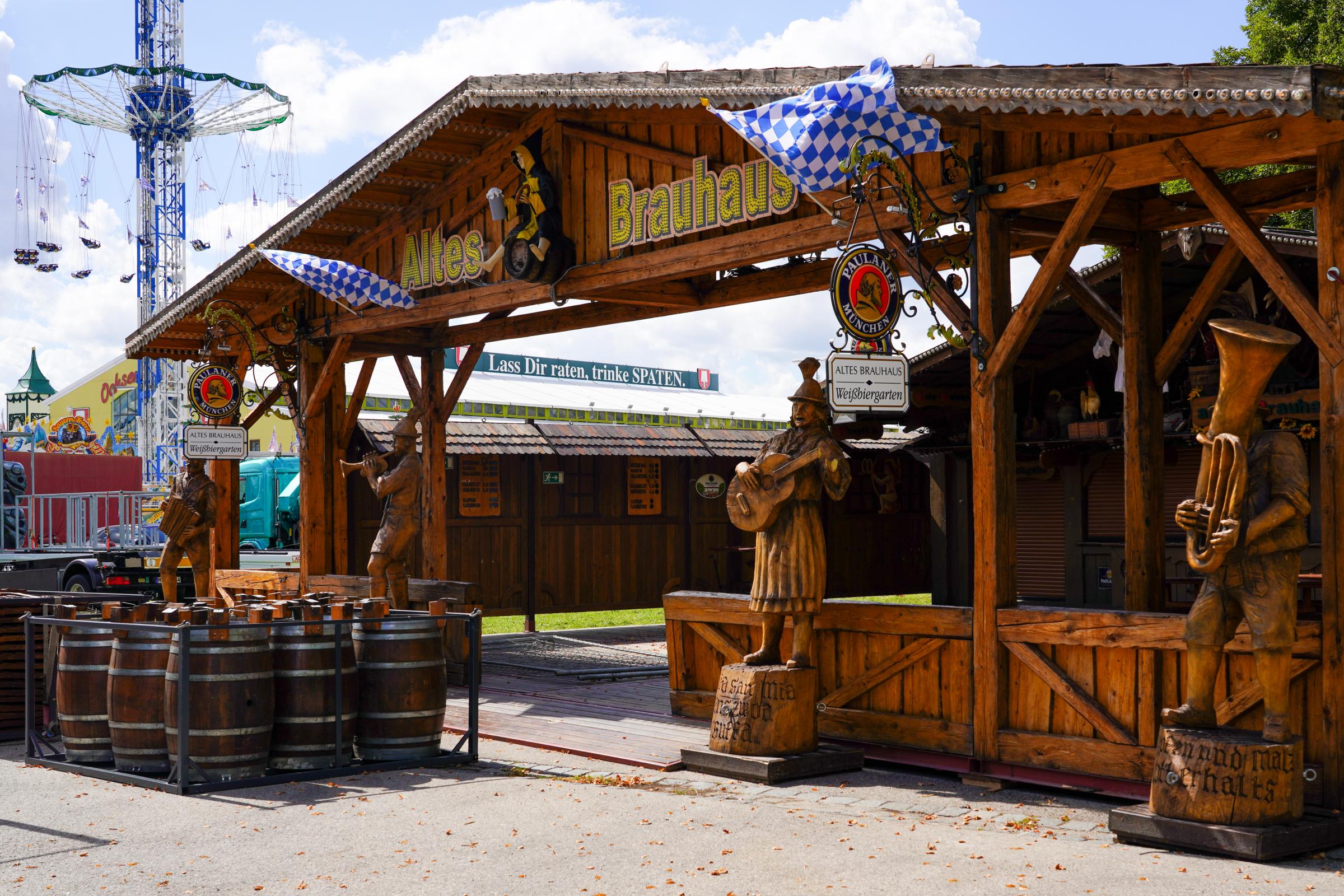 The Rides and Fairground Businesses for the world's largest Folk Festival, the Oktoberfest will be set up