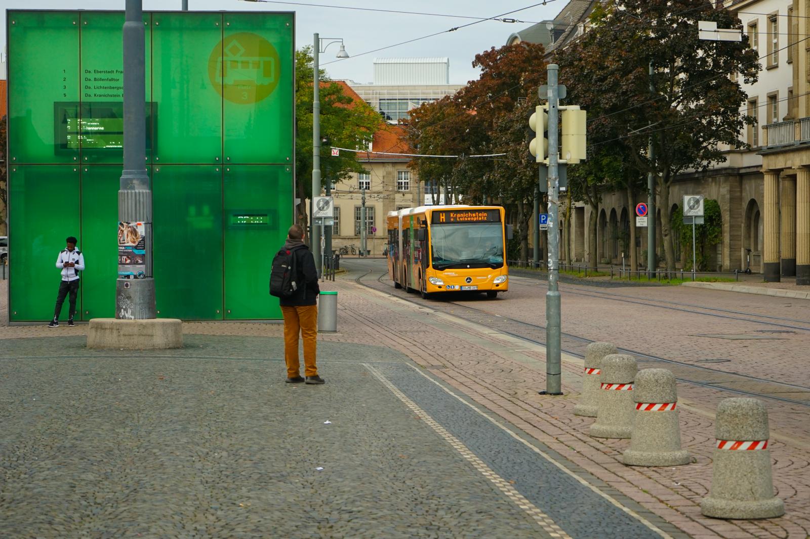 Futuristic Bus Stop