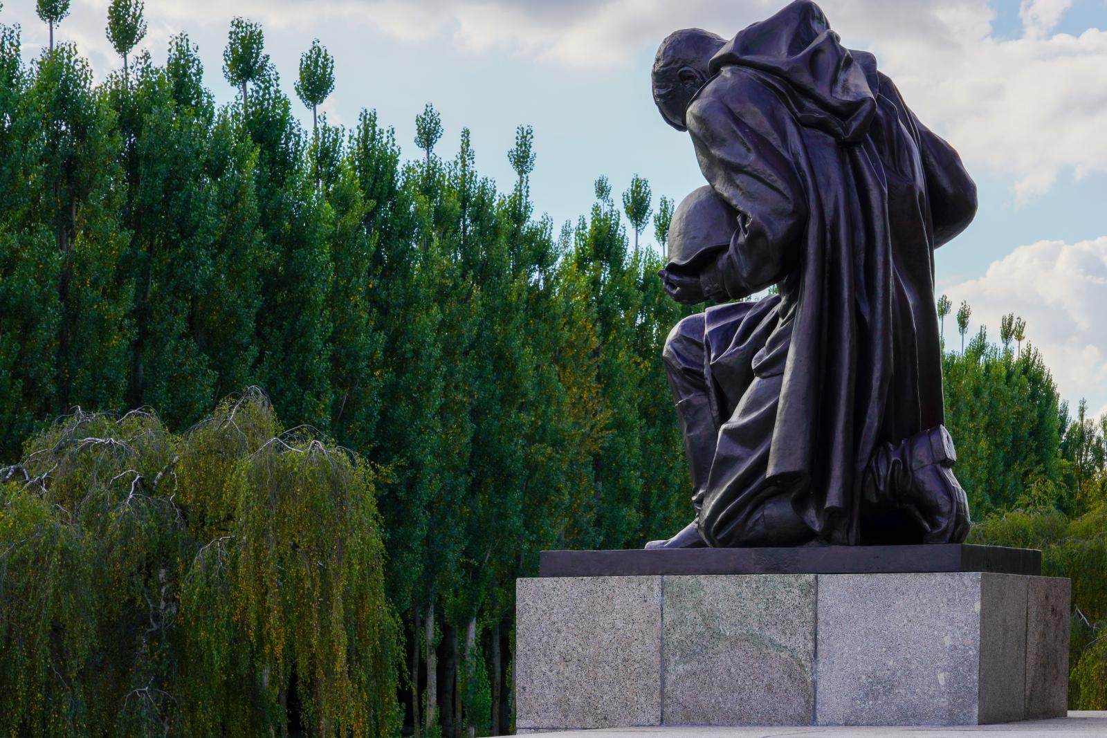 Sculpture at the Soviet Memorial Treptow