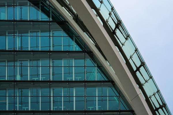 Facade Detail of an Office Complex in Hamburg | Buy this image