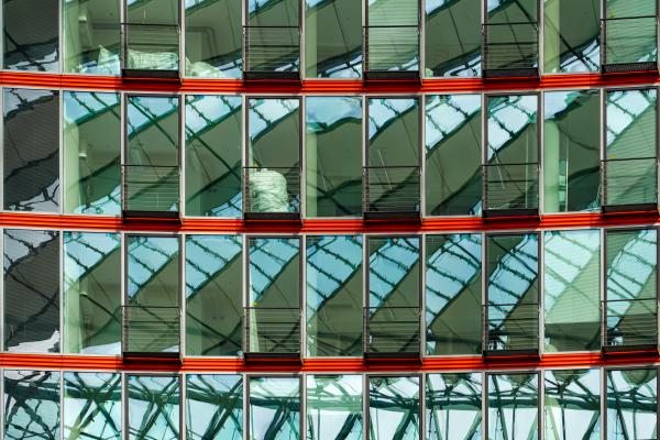 Glass Facade of the Sony Center Berlin | Buy this image