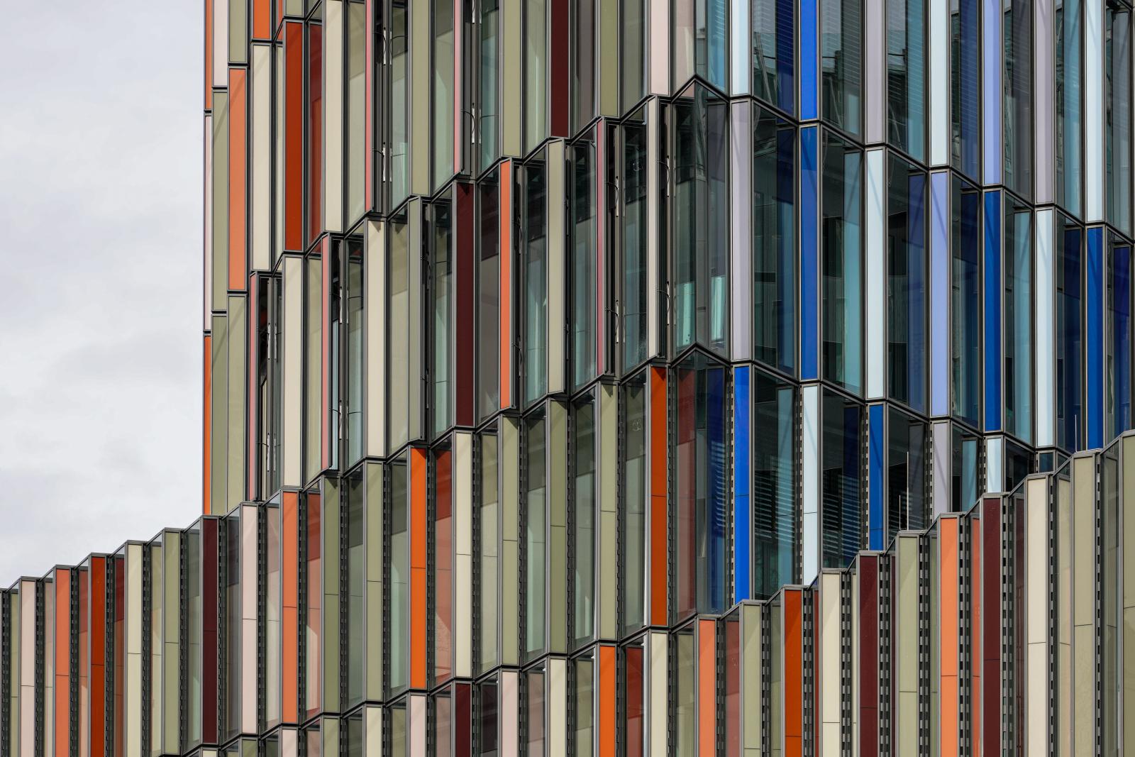 Image from Facades Architecture. <br /> Fascination of the Faces of Buildings -  Frankfurt, Germany   # 3849 3/2023 Facade part of...