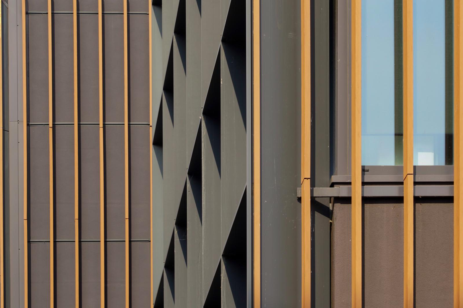 Image from Facades Architecture (2) <br /> Fascination of the Faces of Buildings -  Milan, Italy  # 4013 5/2023 Facade of an office building...