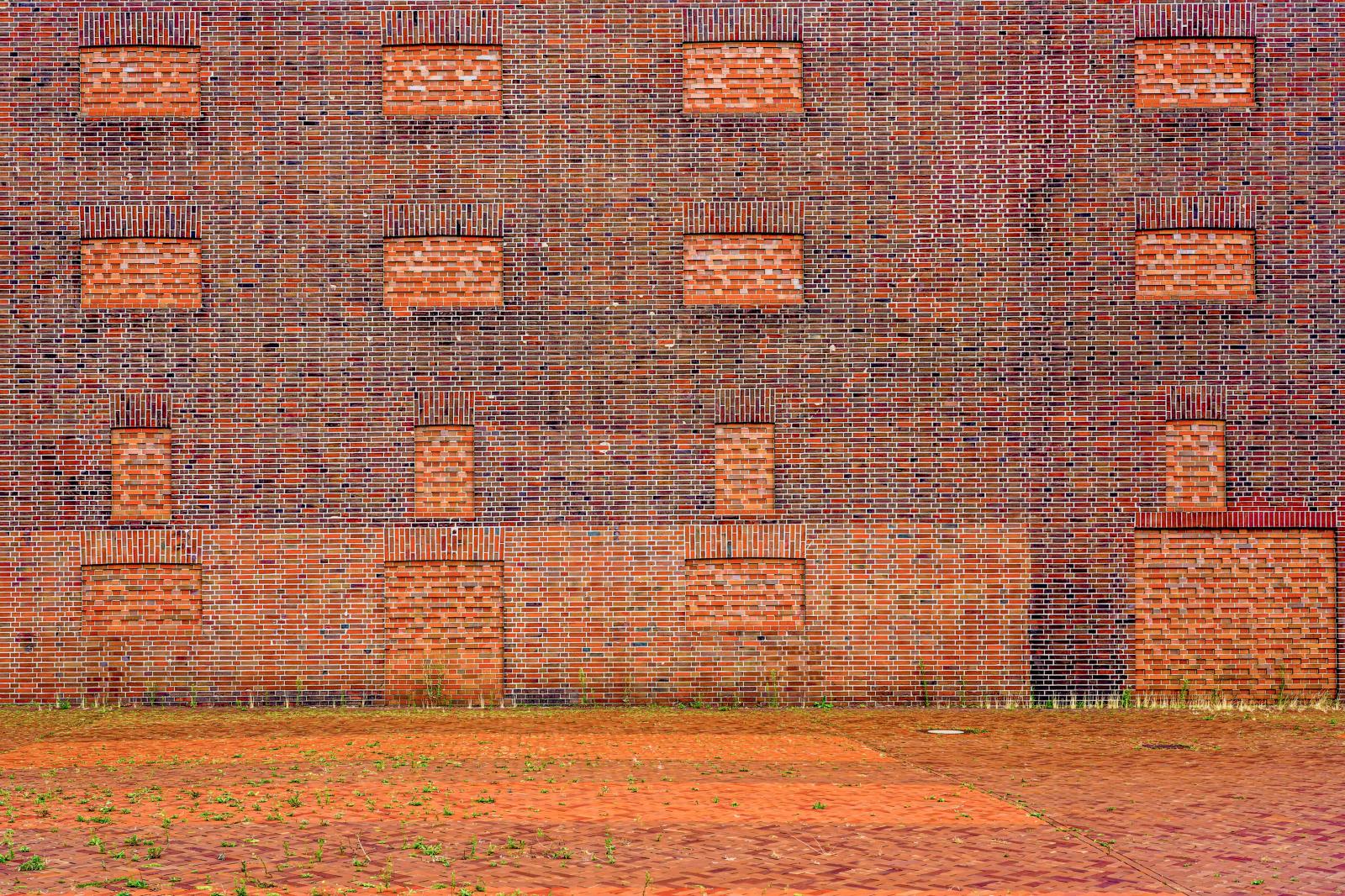 Image from Facades Architecture (2) <br /> Fascination of the Faces of Buildings -  Duisburg, Germany  # 3940 7/2023 Side facade of the...
