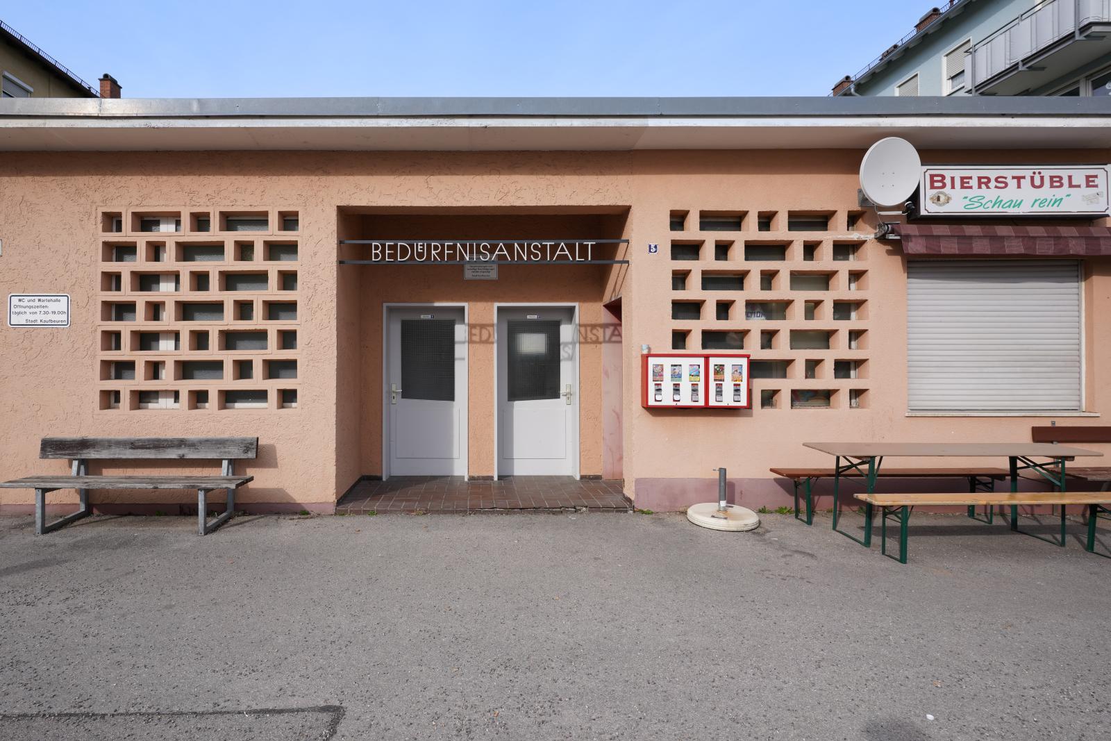 Image from New Photographs -  Kaufbeuren, Germany  # 4176 2/2024 Public Convenience:...