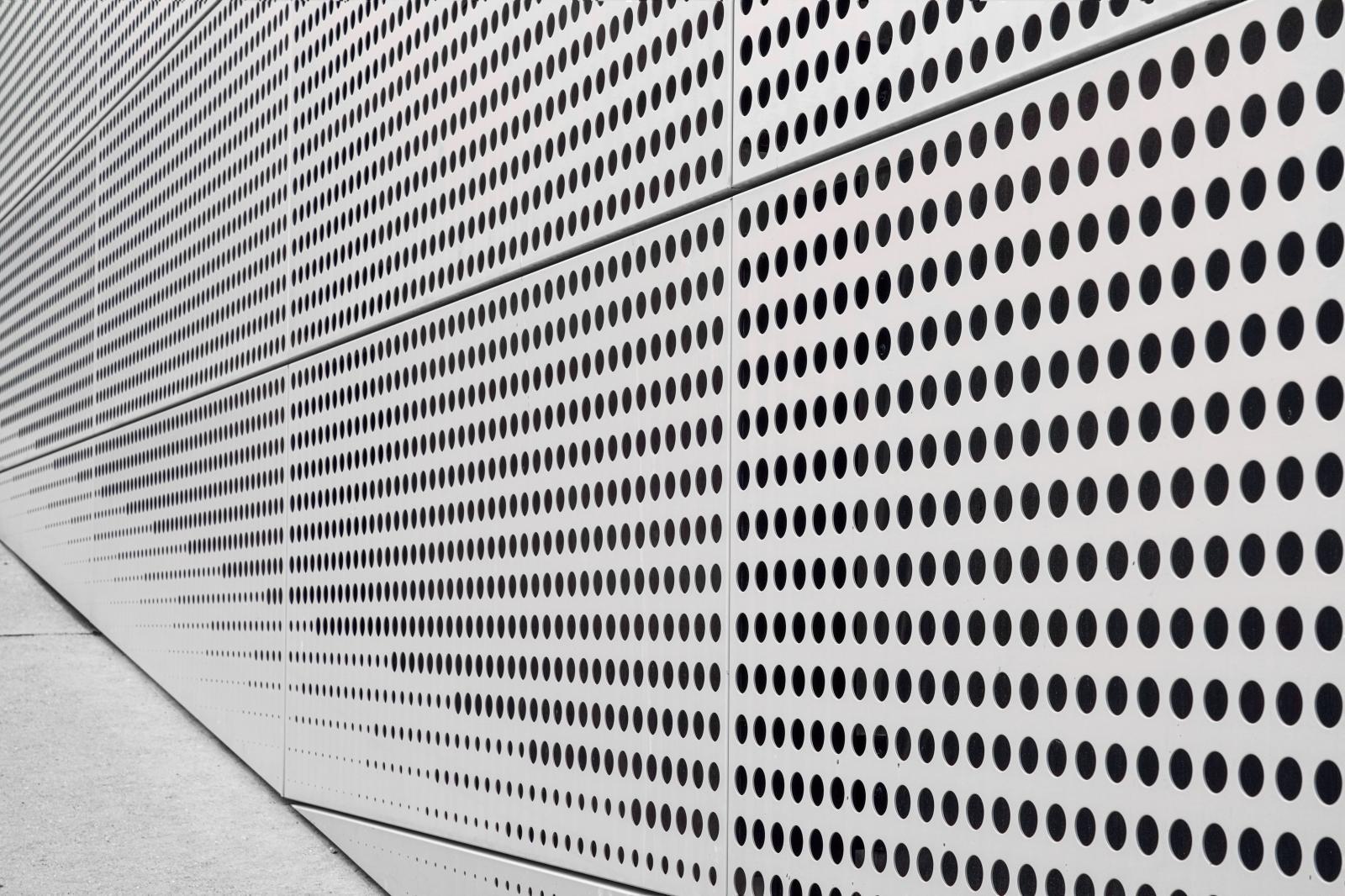 Perforated Performance: A mesmerizing Pattern of Dots | Buy this image