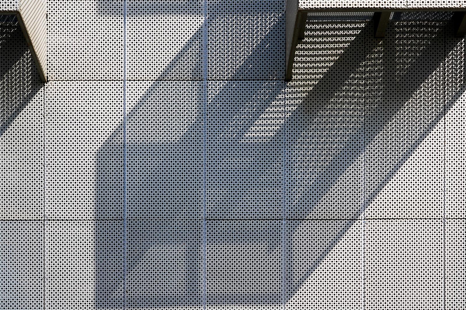 Image from Facades Architecture (3) <br /> Fascination of the Faces of Buildings -  Lyon, France  # 4252 4/2024 Geometric Shadows: A visual...