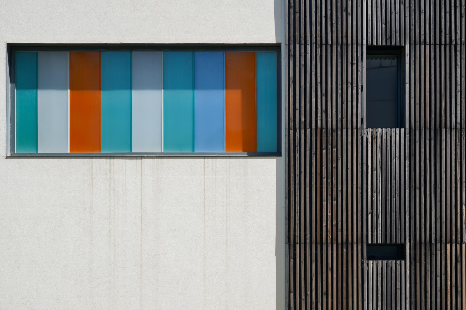 Image from Facades Architecture (3) <br /> Fascination of the Faces of Buildings -  Grenoble, France  # 4251 4/2024 Contrasting Harmony:...