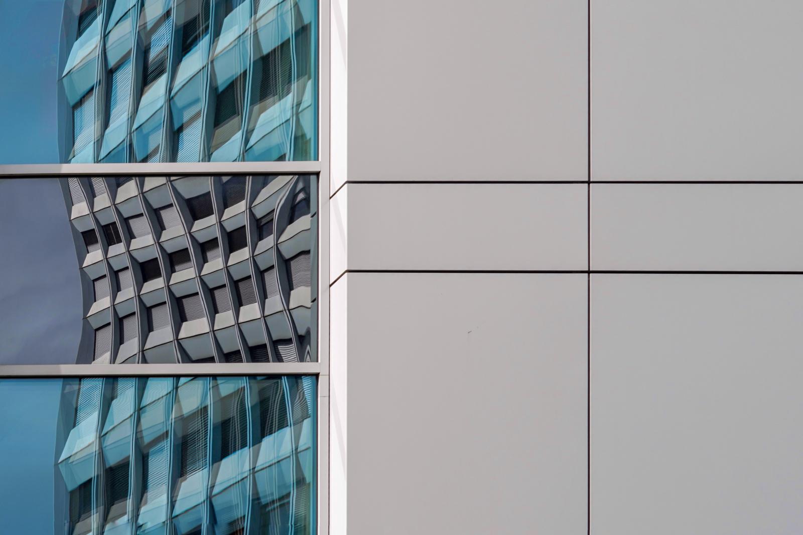 Image from Facades Architecture (3) <br /> Fascination of the Faces of Buildings -  Geneva, Switzerland  # 4234 4/2024 Reflections of...
