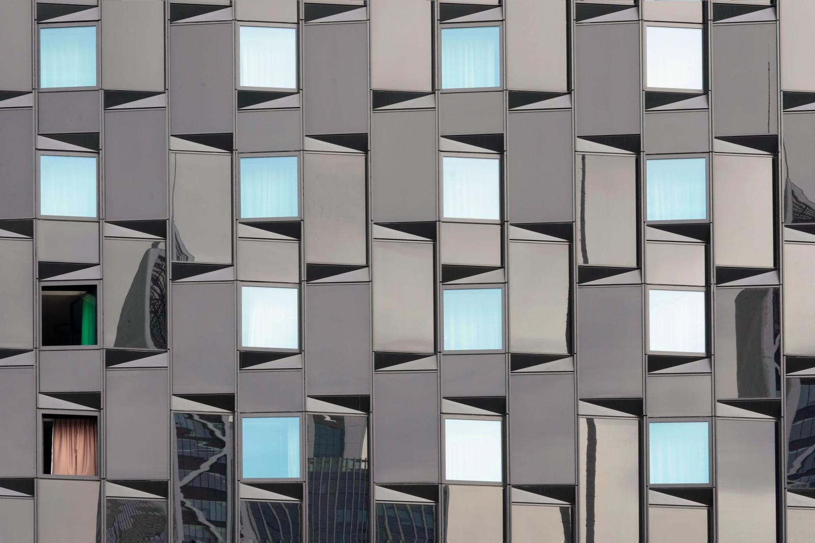 Image from Facades Architecture (3) <br /> Fascination of the Faces of Buildings -  Lyon, France  # 4220 4/2024 Geometric Elegance: A...