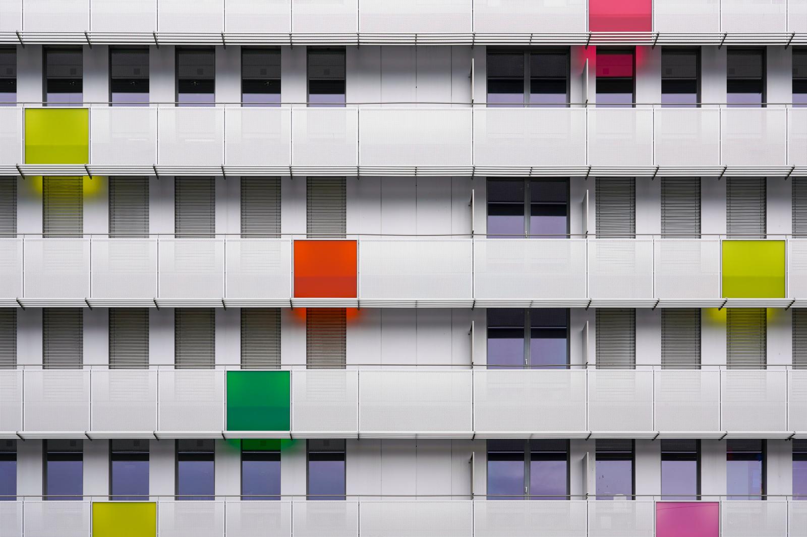 Image from Facades Architecture (3) <br /> Fascination of the Faces of Buildings -  Geneva, Switzerland  # 4209 4/2024 Colorful Creativity:...
