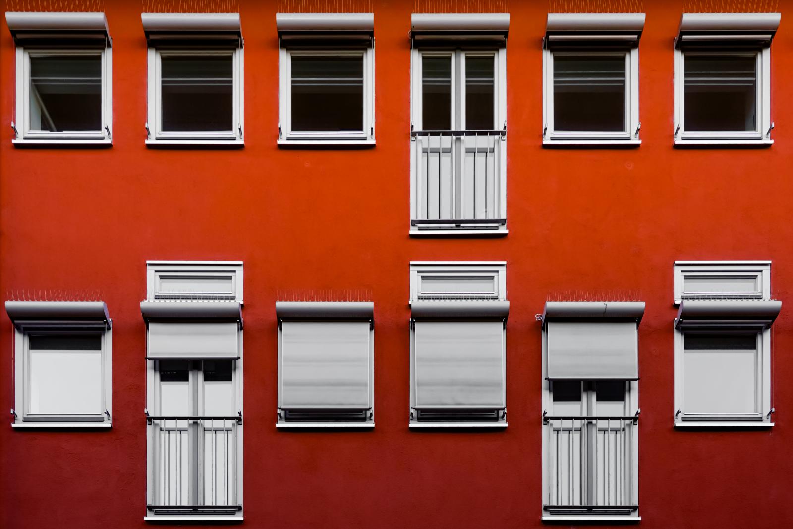 Image from Facades Architecture (3) <br /> Fascination of the Faces of Buildings -  Landshut, Germany  # 4187 3/2024 Rhythmic Facade A...