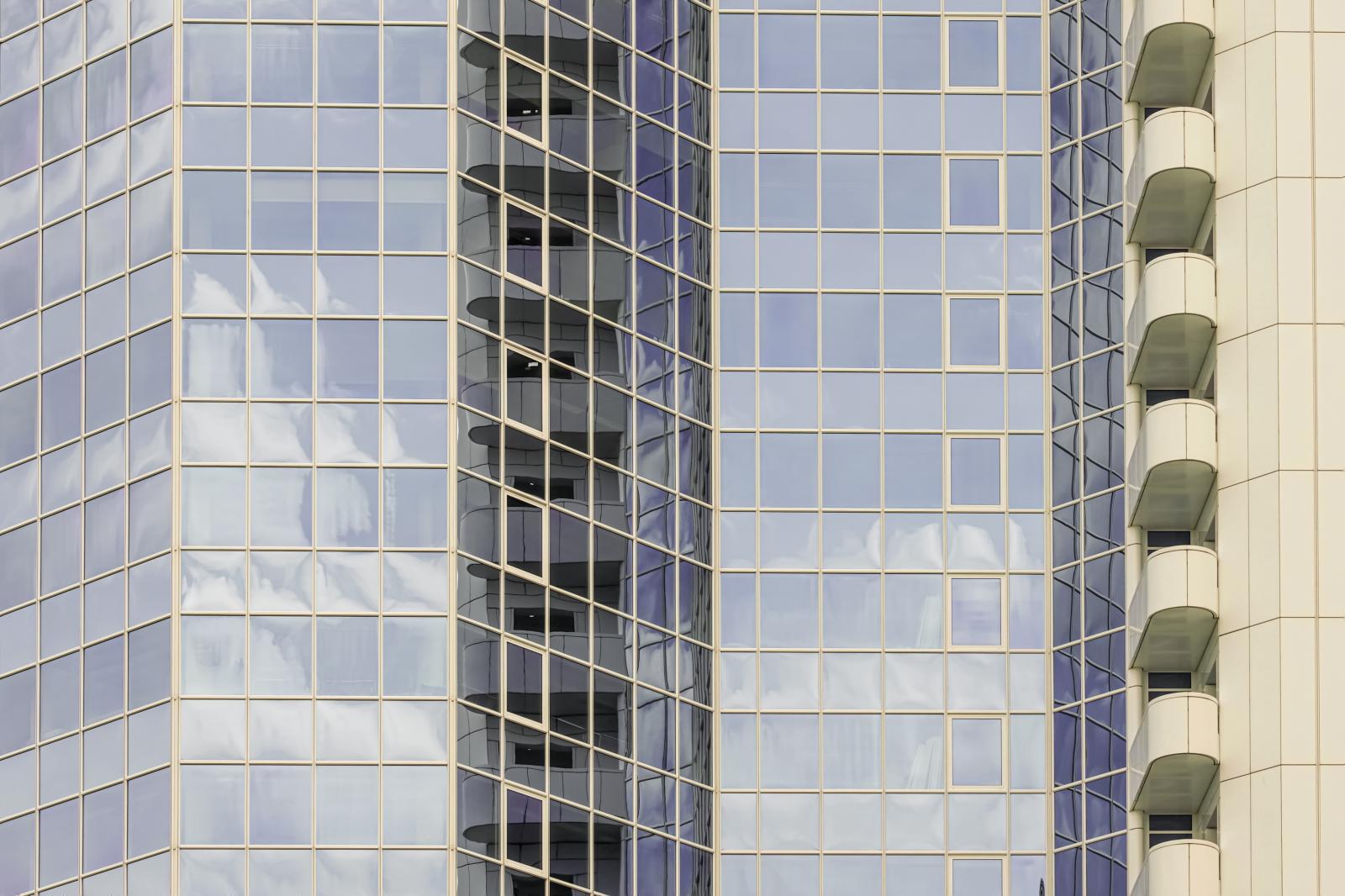 Image from Facades Architecture (3) <br /> Fascination of the Faces of Buildings -  Frankfurt, Germany  # 4145 8/2023 Skyward Reflections:...