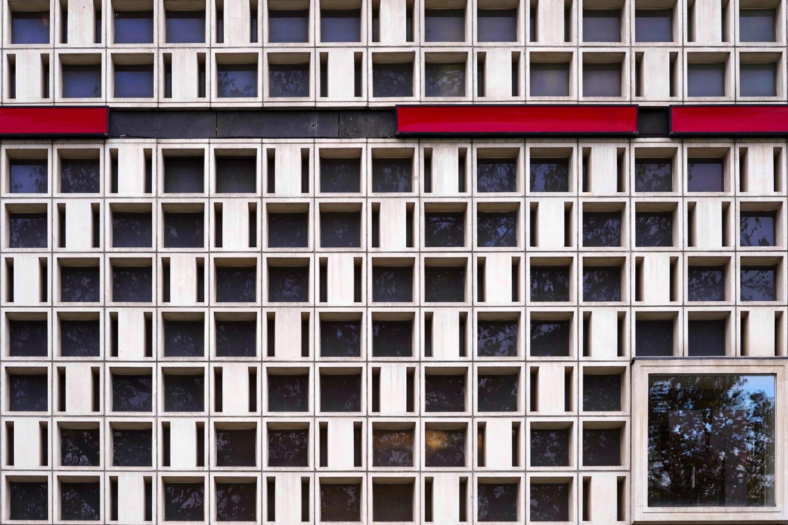 Image from Facades Architecture (3) <br /> Fascination of the Faces of Buildings -  Hannover, Germany  # 4070 11/2023 Patterned Mosaic:...