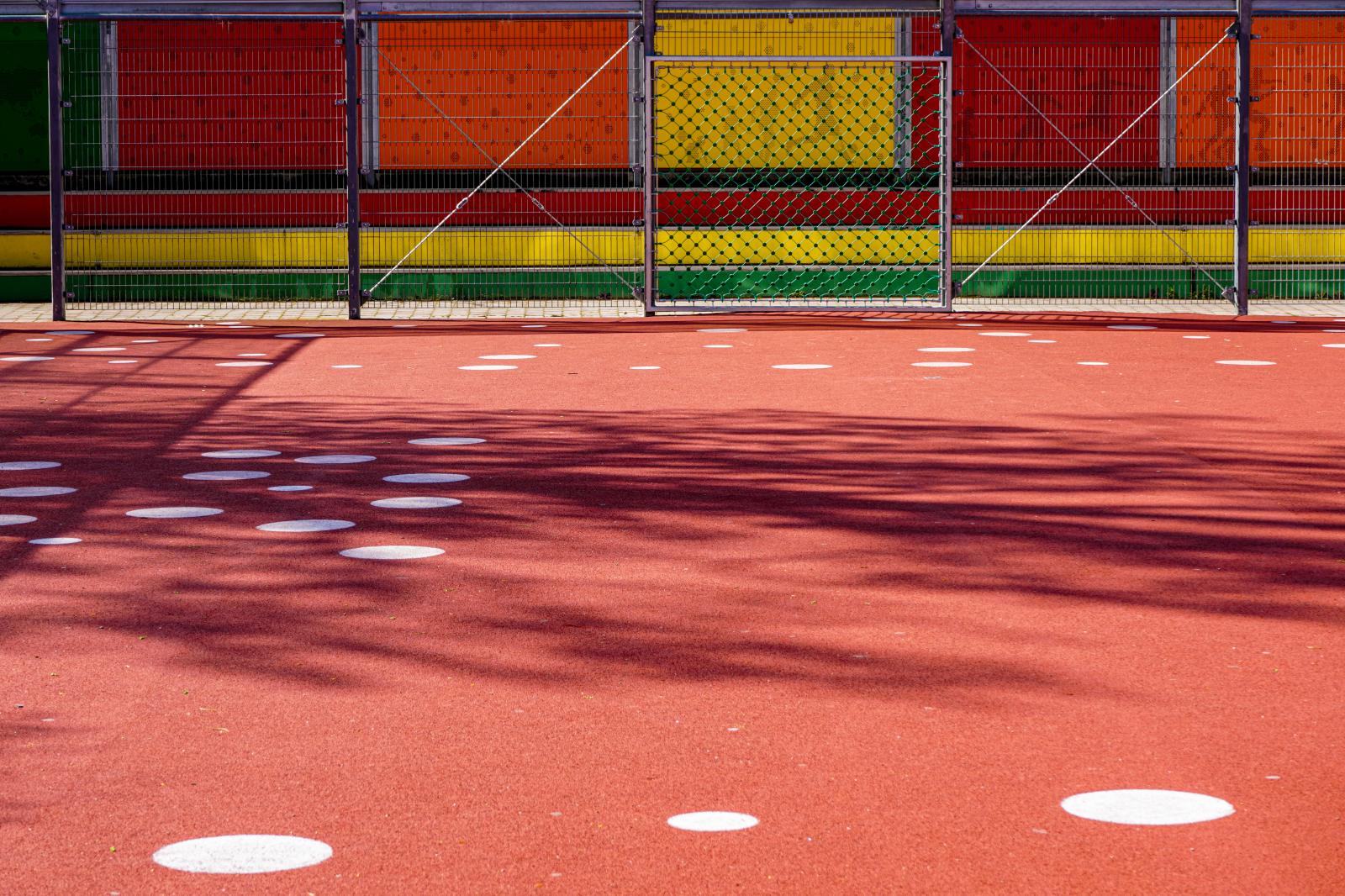 Colorful Neighborhood: Football Field