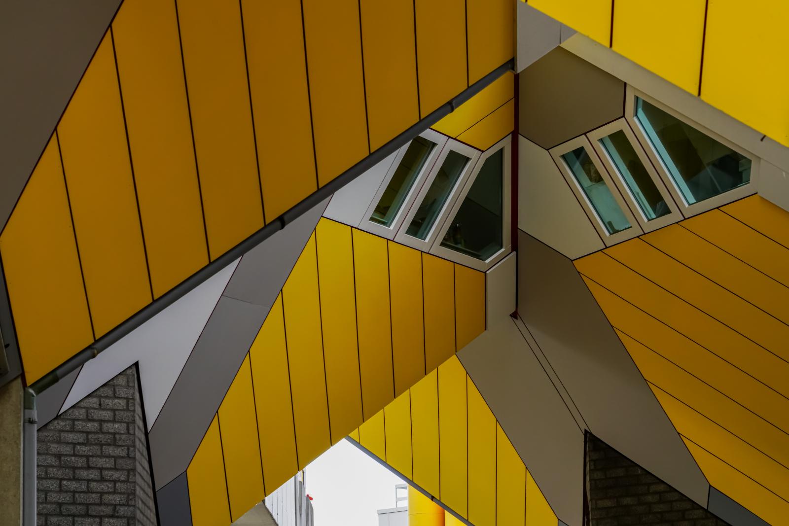 Architectural City Tours: Playful geometric Shapes and vibrant Colors, the Cube Houses in Rotterdam