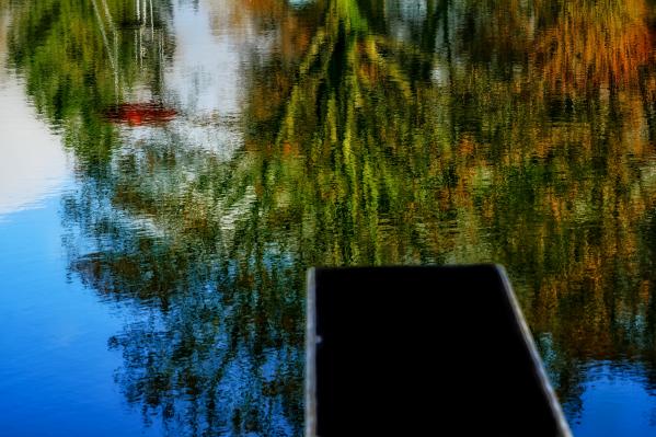World in Reflection - Training pool of Mark Spitz during the Olympics in Munich | Buy this image