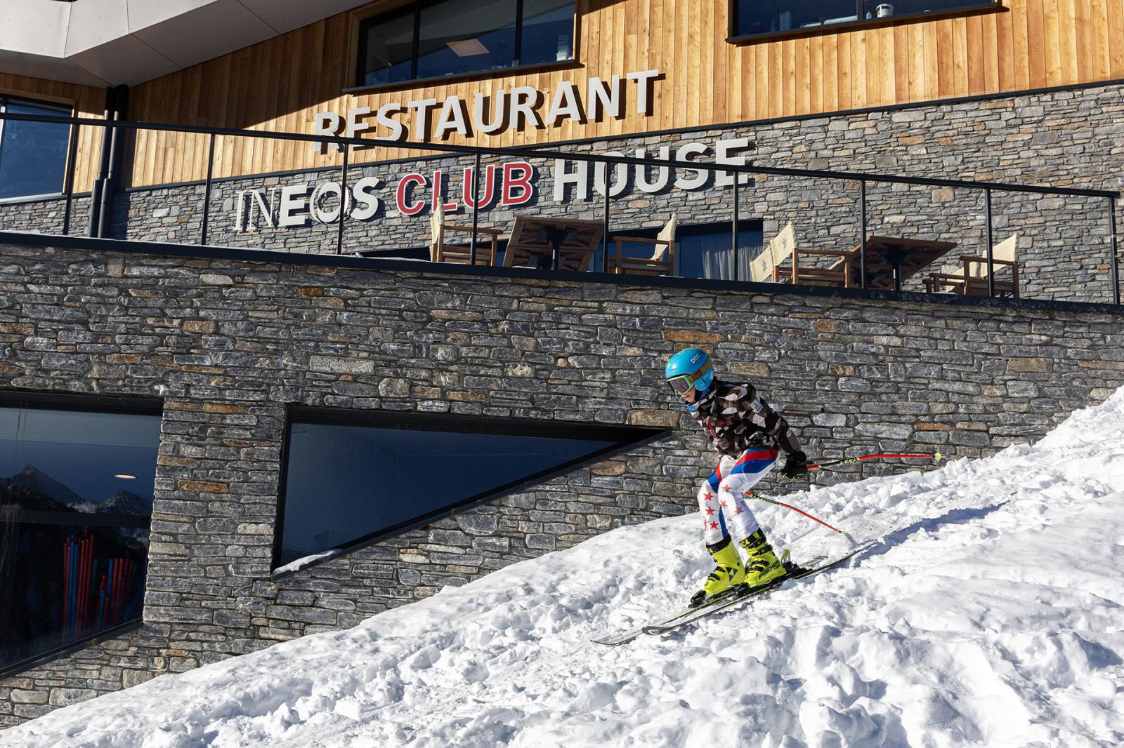 31 janvier 2023, Courchevel, Sa...neos club house de Courchevel. 