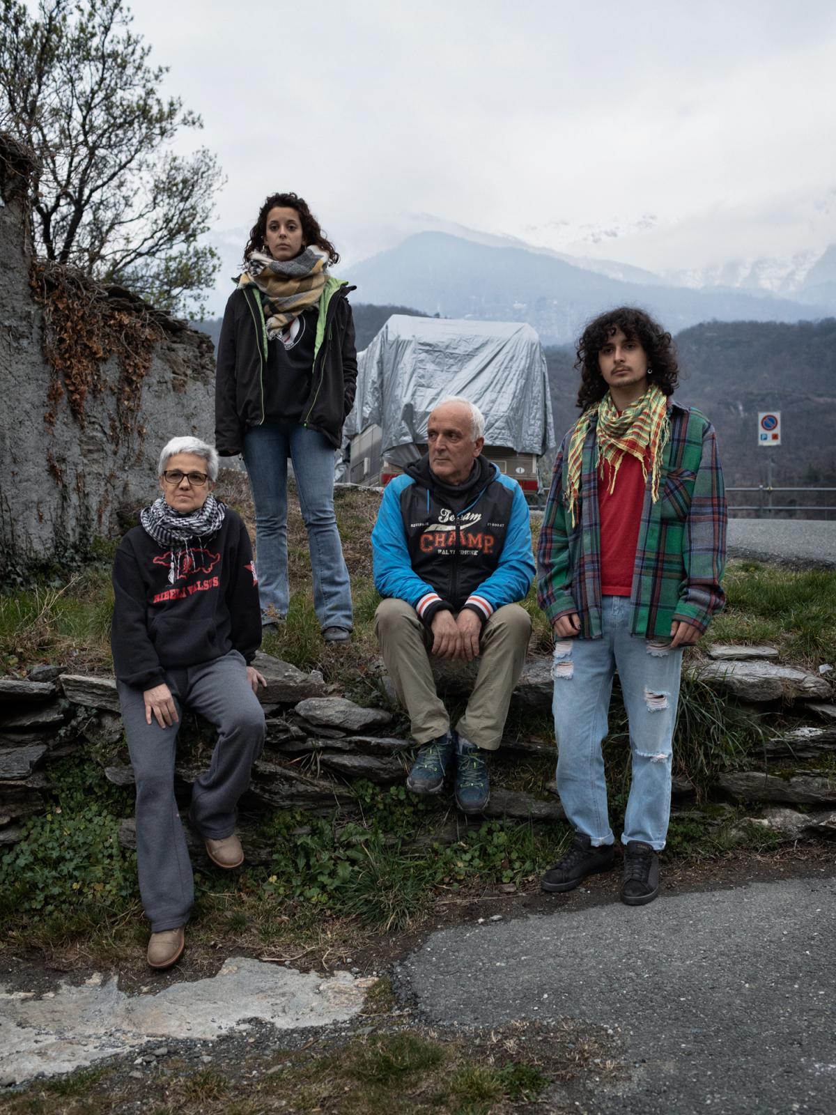 We are still dreaming  - The Olivero Fugera family. The 67-year-old father, the...