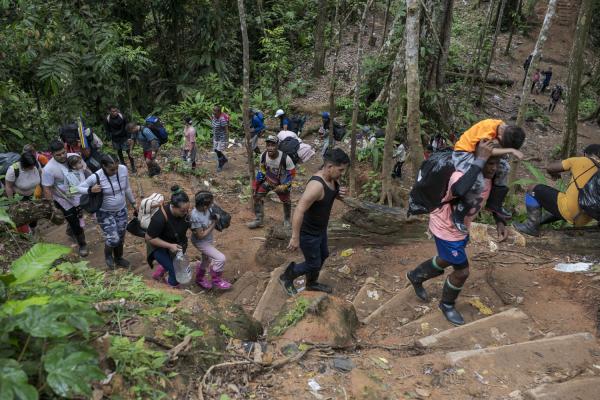 The journey trough Darien Gap - In the first months of 2023, just over 80,000 migrants crossed the Dari&eacute;n jungle, a...