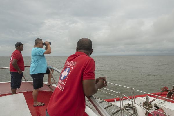 Between conflict and water, the hospital ship of the Pacific Region of Colombia - Daniel the captain of the barco hospital San Rafael will see the Pacific Ocean from the cabin of...