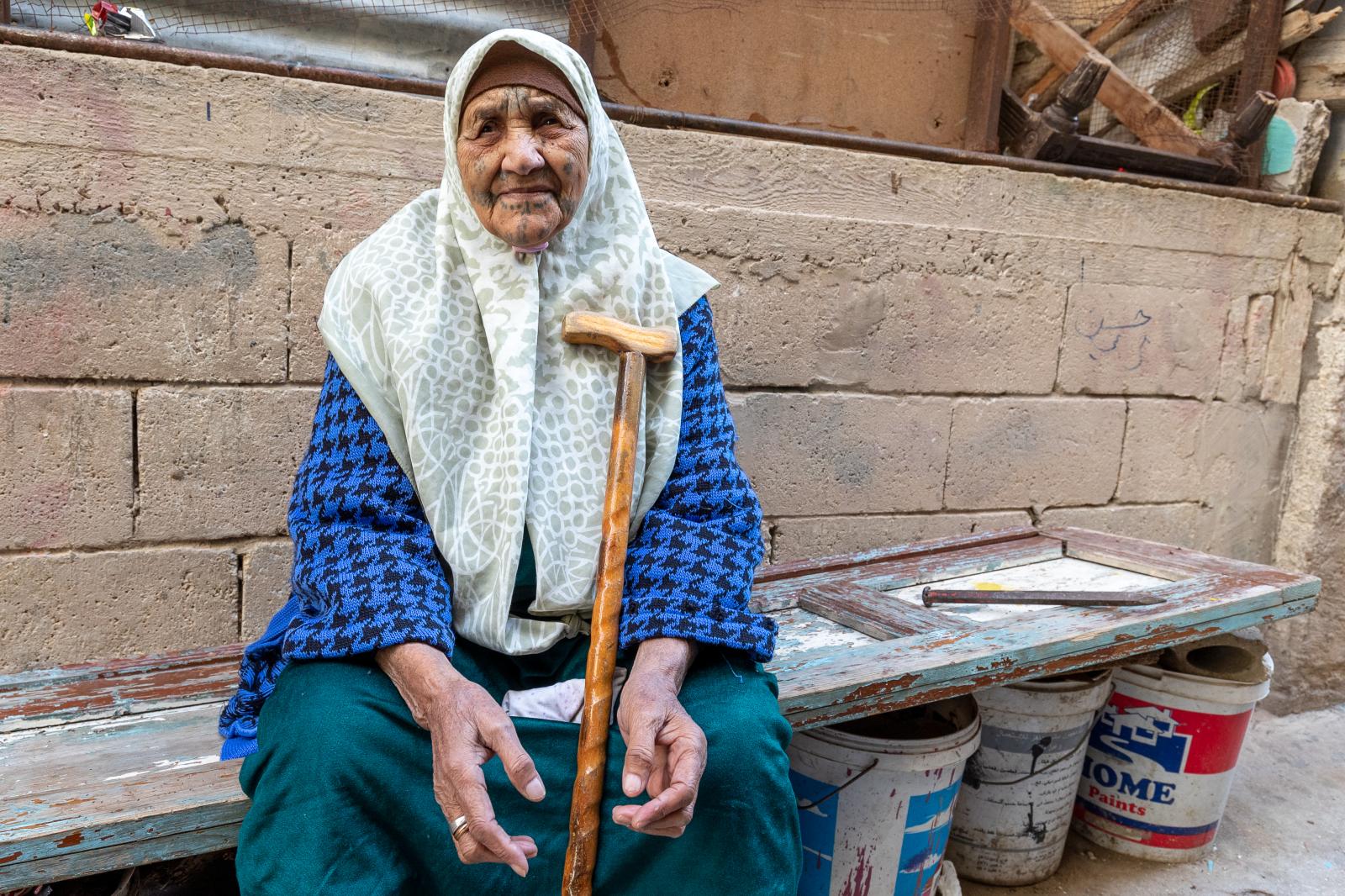 Palestinian lady