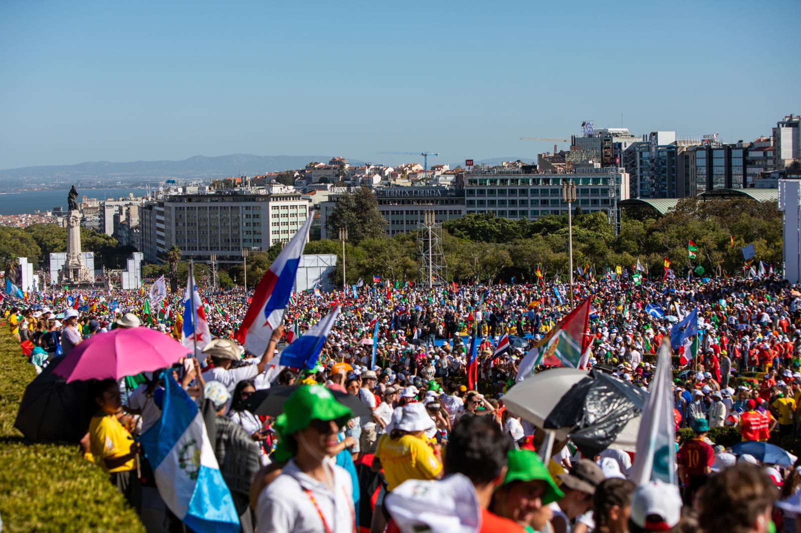 Pope Francis - Jornada Mundial da Juventude de 2023 (World Youth Day 2023) | Buy this image