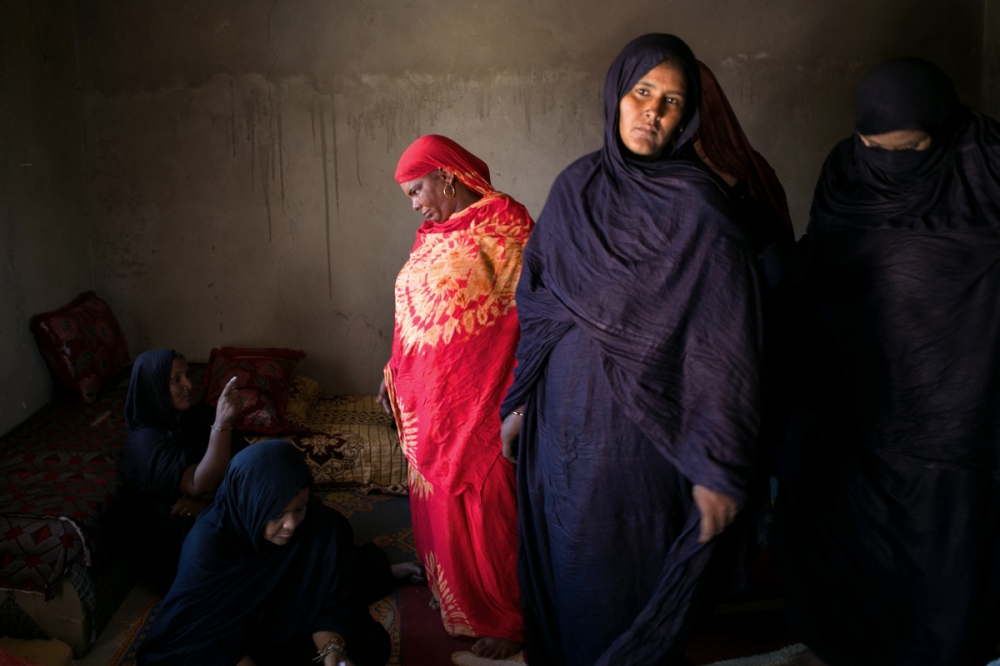 Members of the Womenâ€™s Associ...r for a meeting in Kidal, Mali.