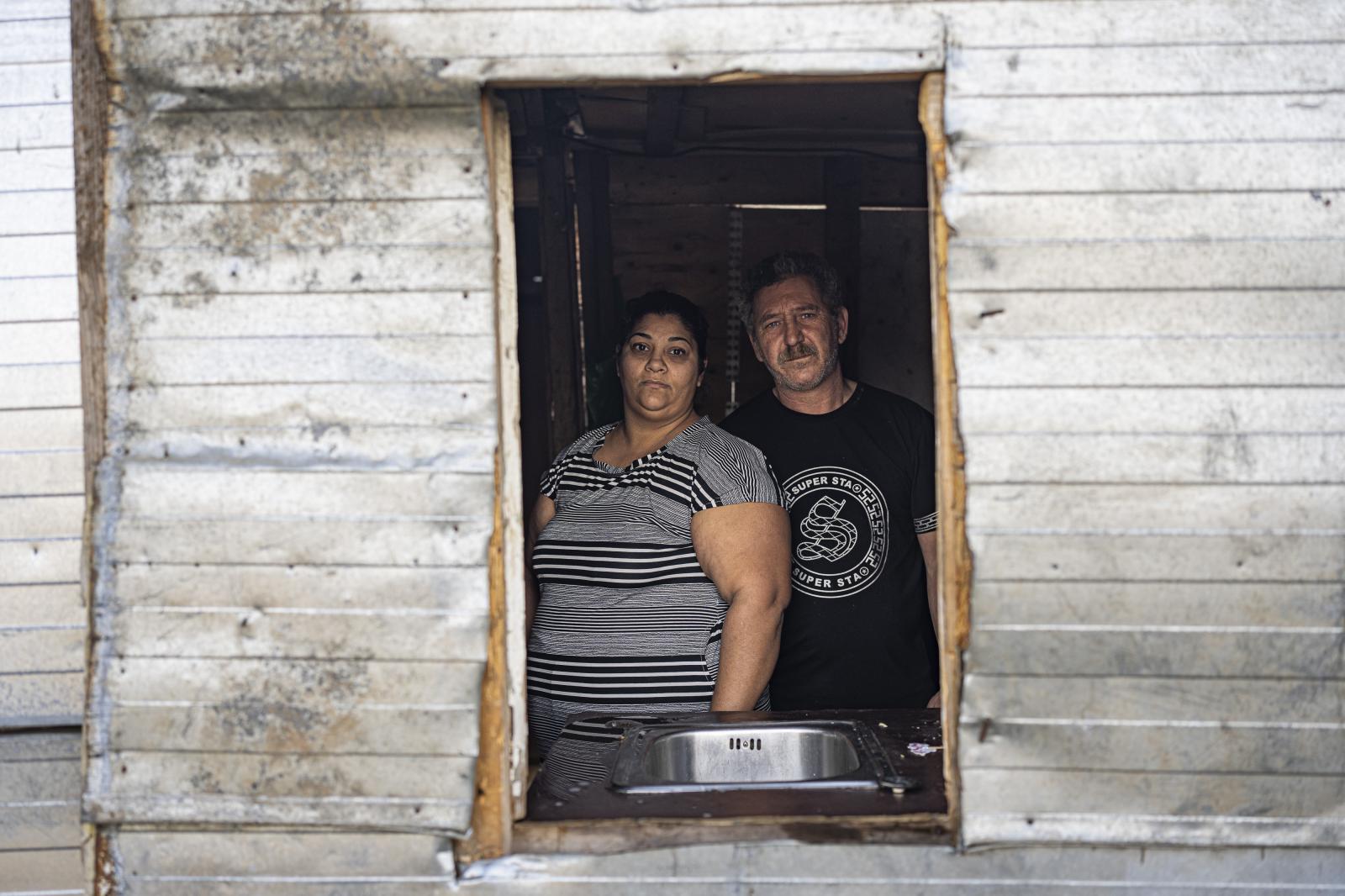 Image from PORTRAITS - Portrait of Isabel Flores and Juan Acebedo in the kitchen...