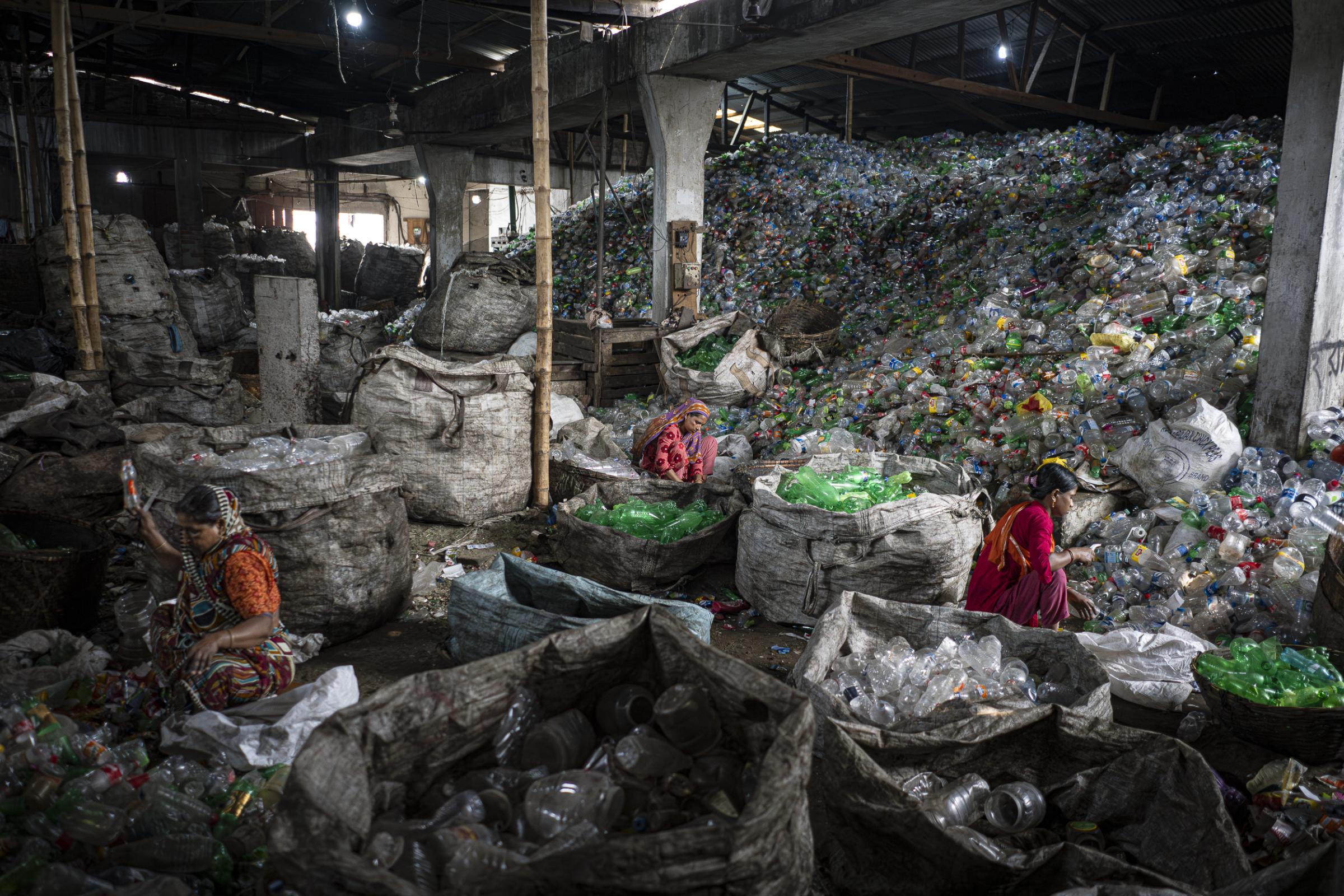Beyond the storm - Informal waste pickers are often migrant women and...
