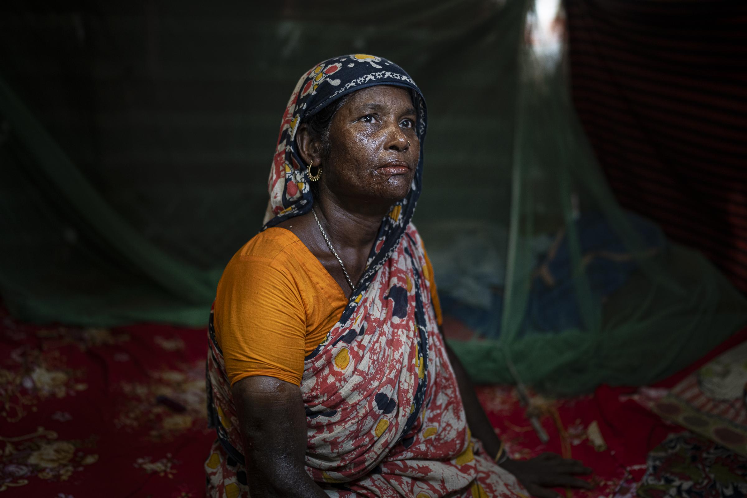 Beyond the storm - Fatema Begum, 55, is from Kaukhali, Barisal, but like the...