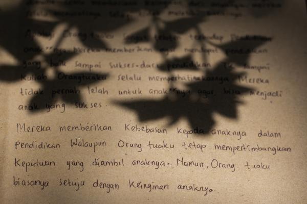 Letter from Jepara - Letter from Nafis, tells about her parents who give her the freedom to choose the education she...