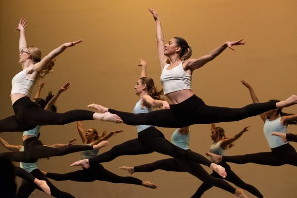 Image from Events - Dancers in Above the Clouds, the last piece that friends...