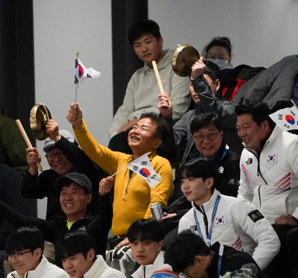 Image from Sports - The crowd cheering for Team Korea during the Women’s...