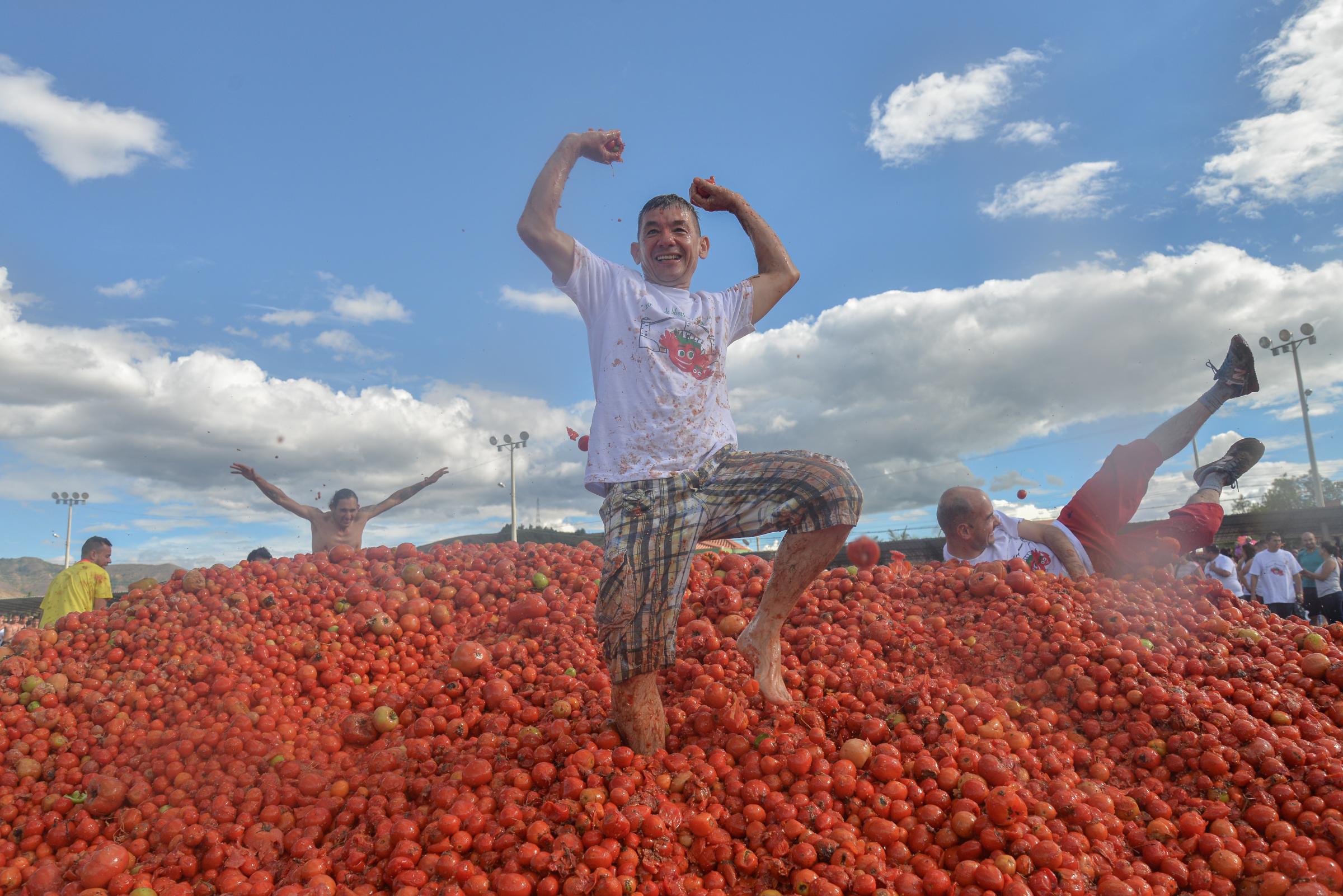 La Gran Tomatina Colombiana - 