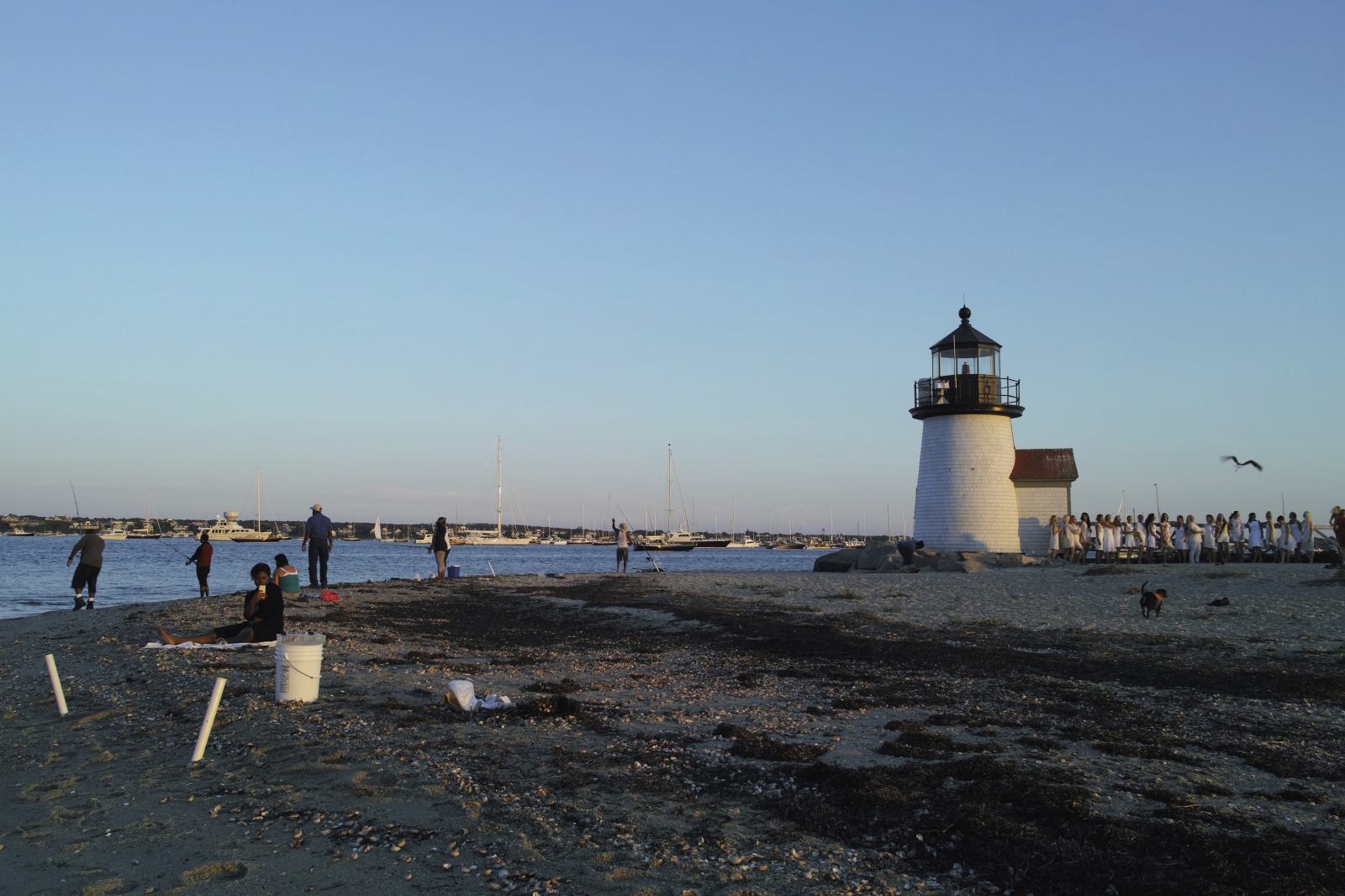At the Water's Edge - Fishermen. Bachelorette Party and Lighthouse, Brant...