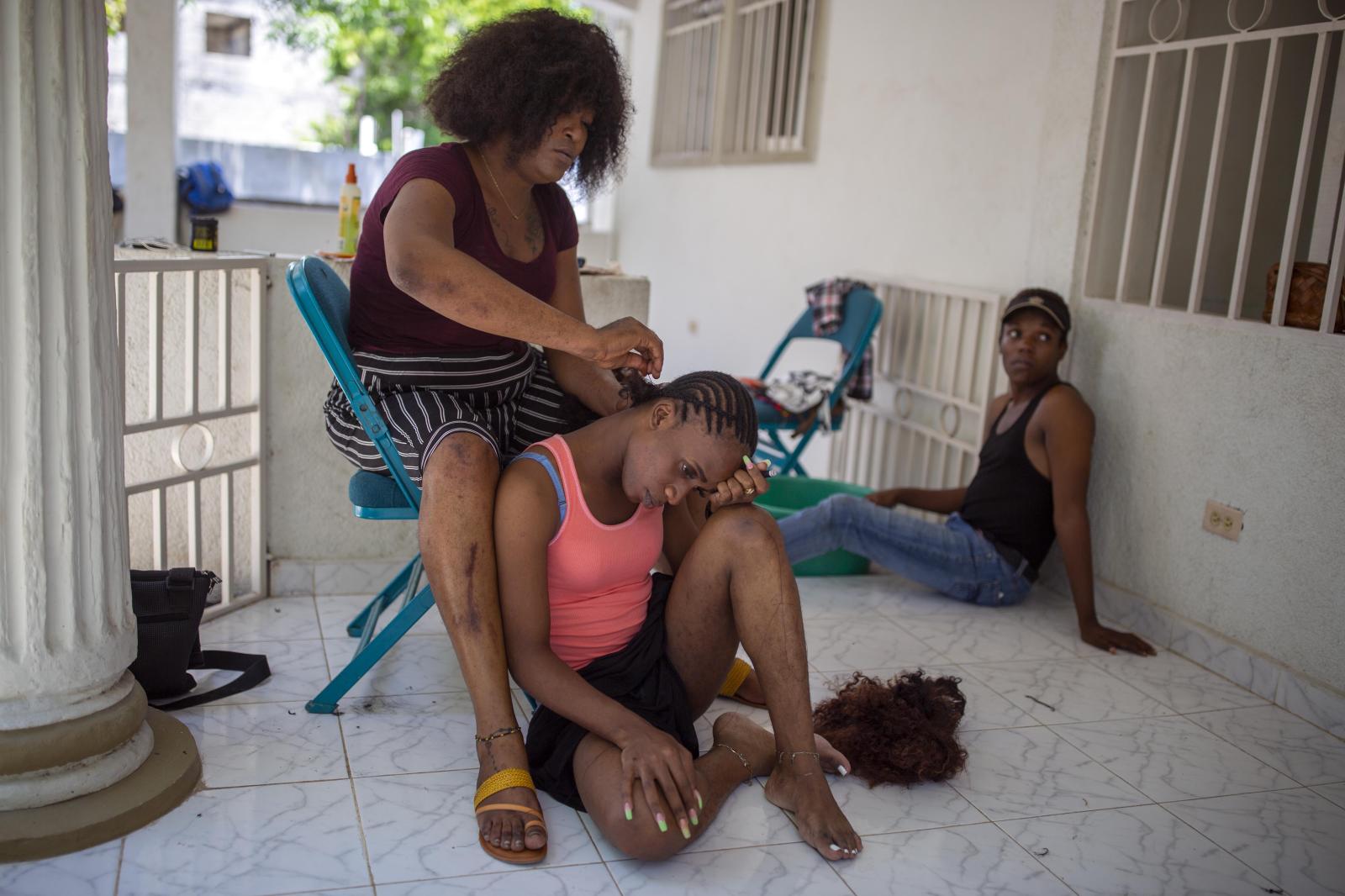 Transgender Laurent Voltus brai...Nalio Chery) Port-au-Prince HTI