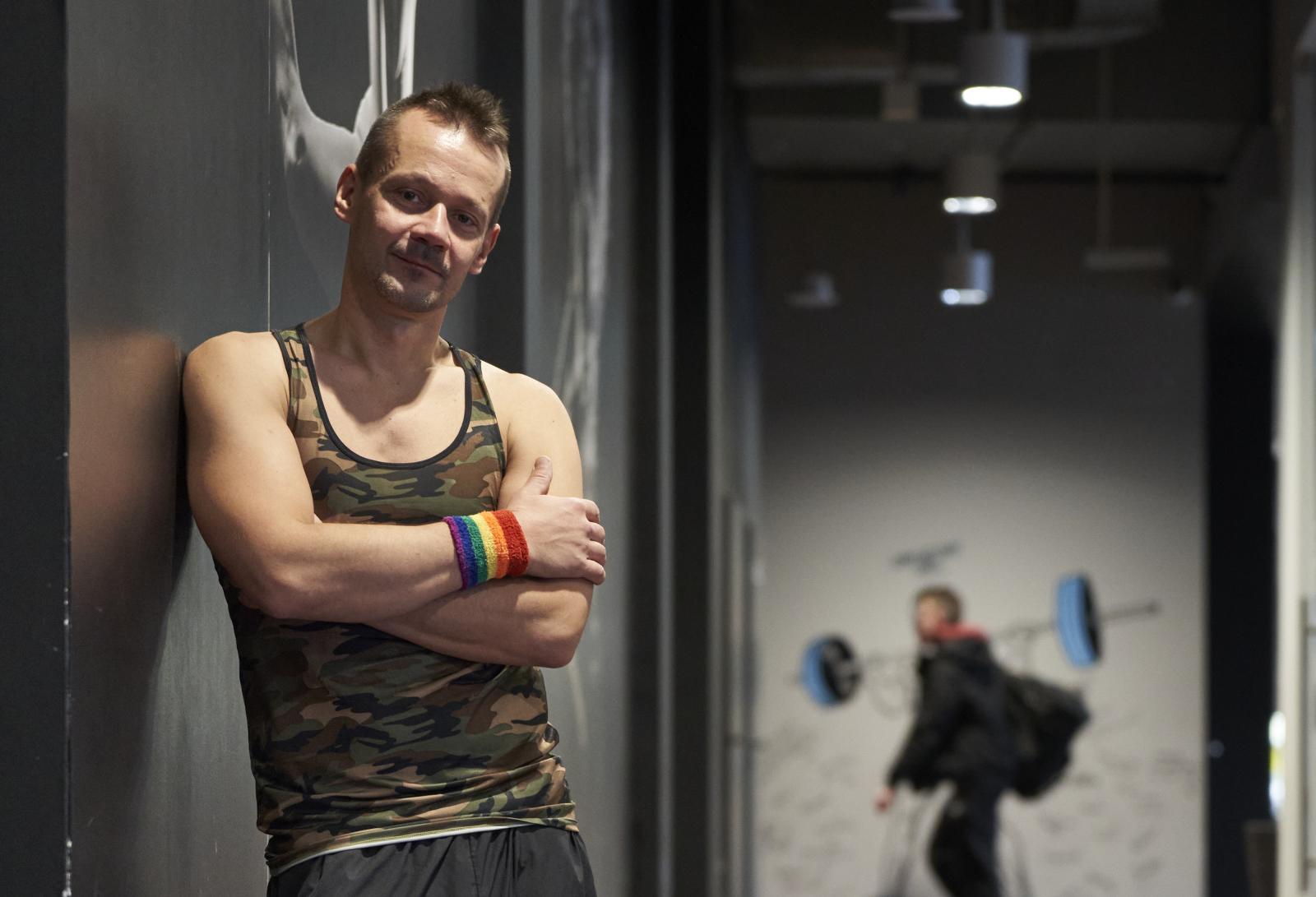 Portraits - Andrzej, Ironman and leader of queer sports group...