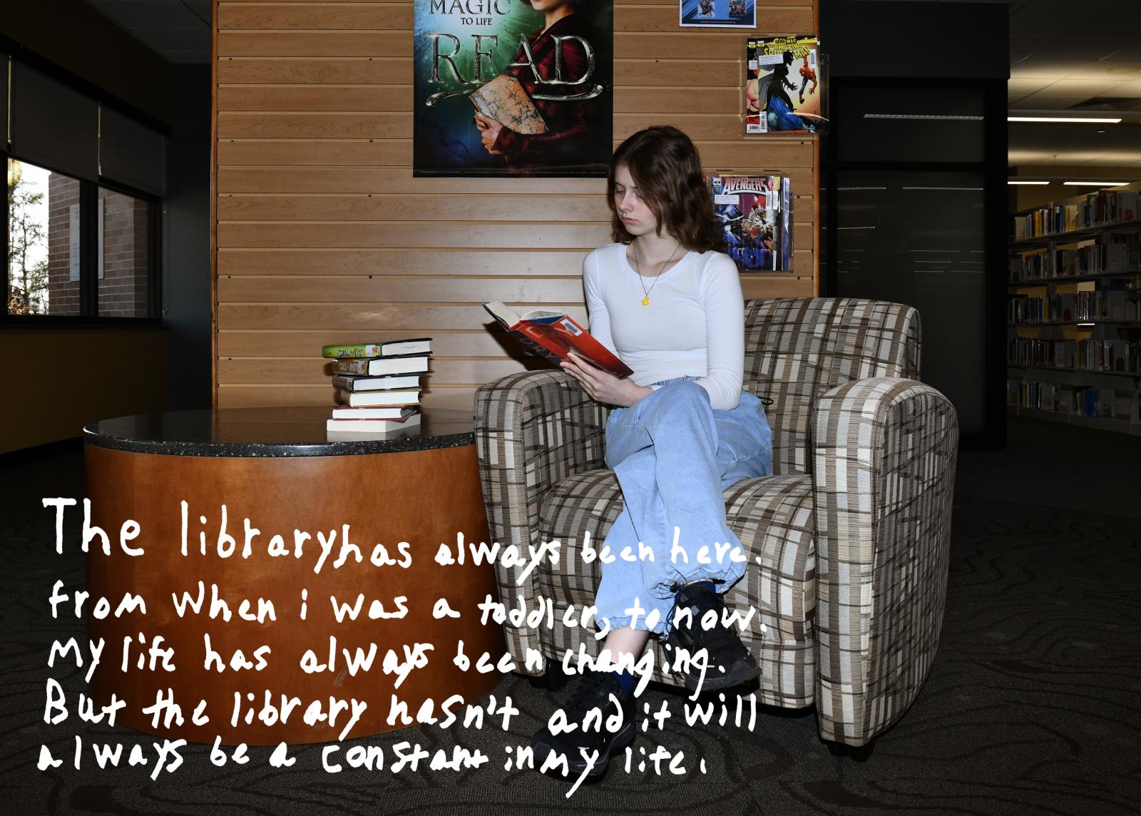 Heidi Stahl has used the librar...constant in my life.&rdquo;