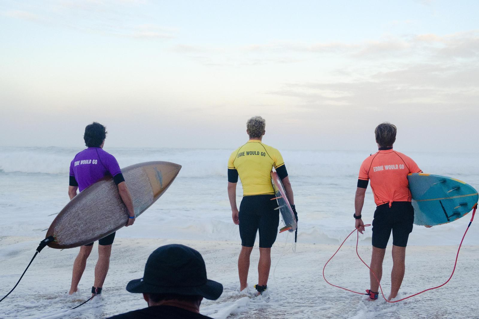 The 2023 Eddie Aikau Big Wave Invitational at Waimea Bay Runs in Sixty Foot Surf