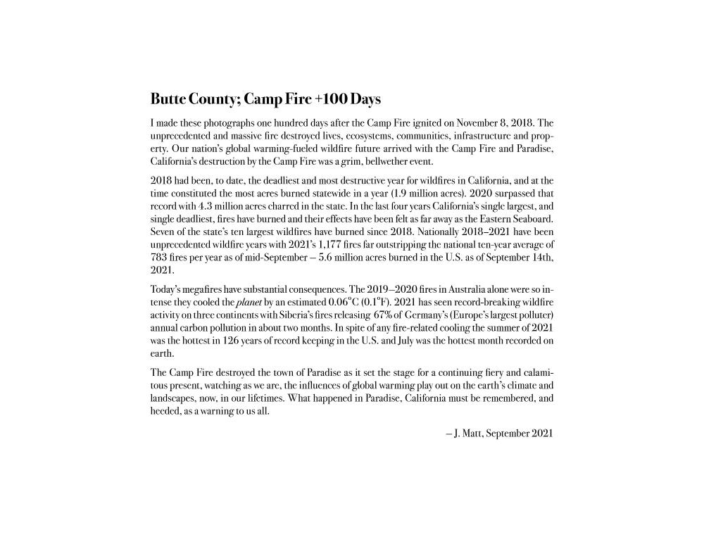 Butte County: Camp Fire +100 Days