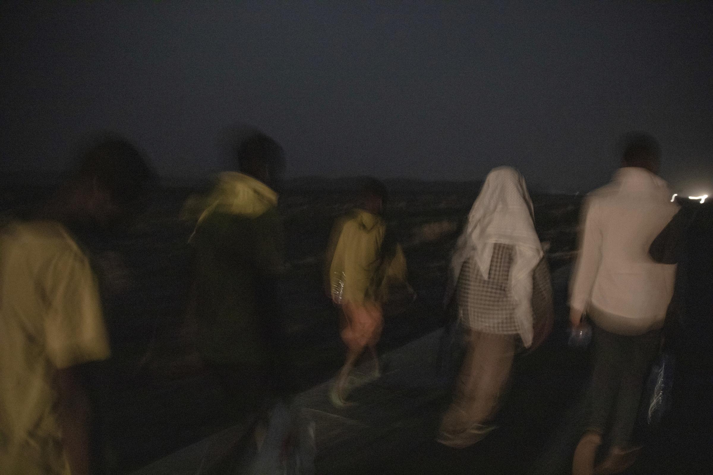 Migrants endure sea crossing to Yemen and disembark in hell -  Obock, Djibouti. 