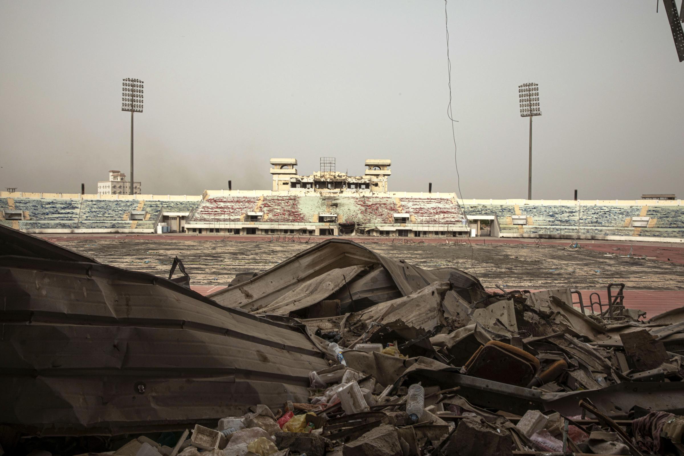  22nd May Soccer Stadium, Aden. 