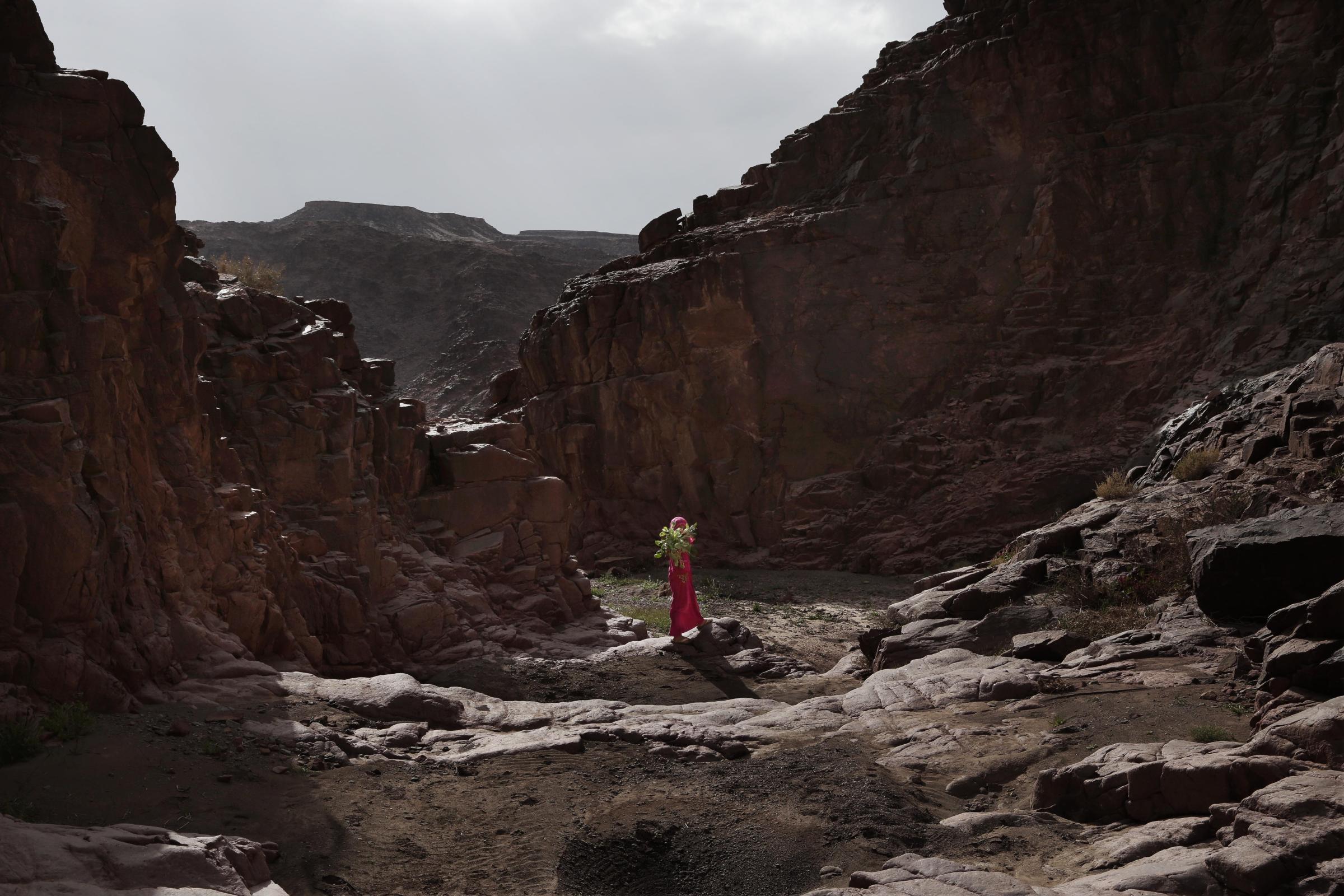 Bedouin women lead first tour in Egypt’s Sinai - Abu Zenima, South Sinai.